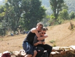 PHOTO: At Christmas we had a family trek to the Annapurna range in Nepal, with Christmas Day in a tent on top of a mountain! A stunning family time which we will all remember with great joy for ever.